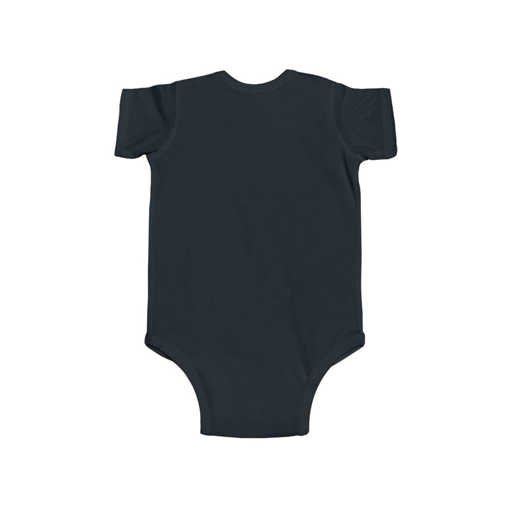 Infant Bodysuit - "Christ Is King" Cross Christian Baby Onesie